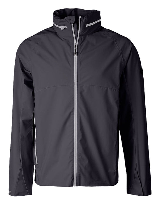 Cutter & Buck Vapor Water Repellent Stretch Mens Full Zip Rain Jacket - Cutter & Buck