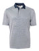 Cutter & Buck Virtue Eco Pique Micro Stripe Recycled Mens Polo - Cutter & Buck