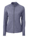 Cutter & Buck Women's Adapt Eco Knit Heather Recycled Full Zip Jacket - Cutter & Buck