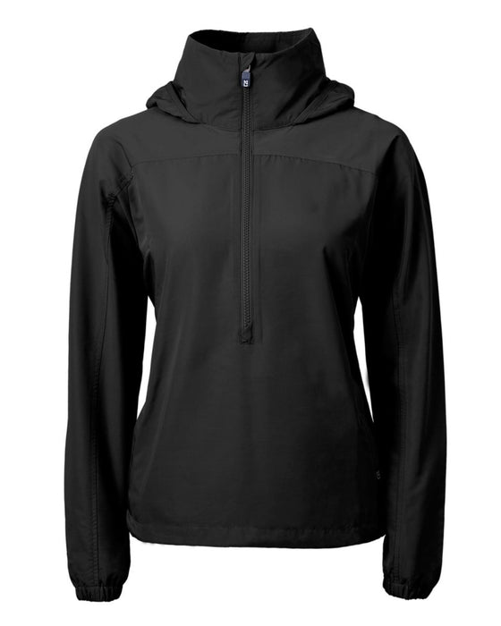 Cutter & Buck Women's Charter Eco Knit Recycled Anorak Jacket - Cutter & Buck