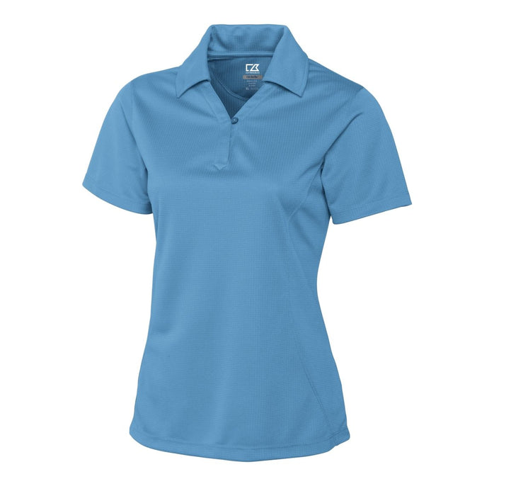 Cutter & Buck Womens Drytec Genre Textured Solid Polo - Cutter & Buck