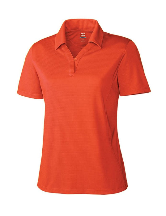 Cutter & Buck Womens Drytec Genre Textured Solid Polo - Cutter & Buck