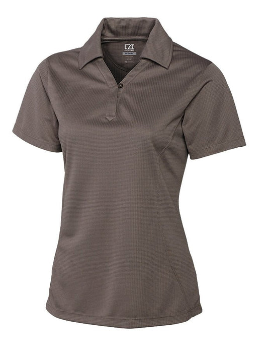 Cutter & Buck Womens Drytec Genre Textured Solid Polo - Cutter & Buck