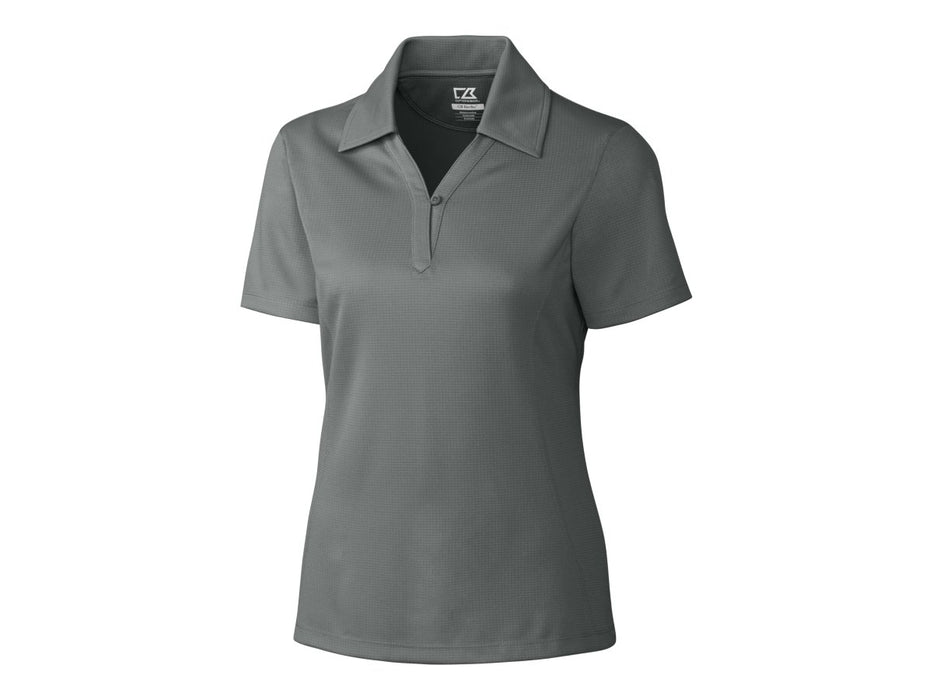 Cutter & Buck Womens Drytec Genre Textured Solid Polo - Cutter & Buck