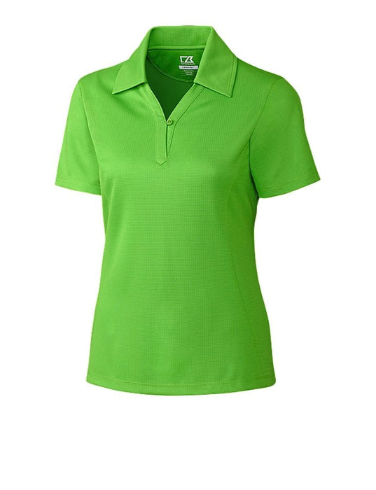 Cutter & Buck Womens Drytec Genre Textured Solid Polo - Cutter & Buck