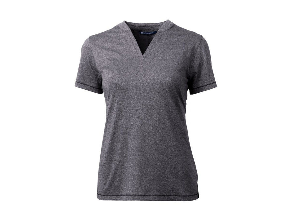 Cutter & Buck Women's Forge Heathered Stretch Blade Top - Cutter & Buck