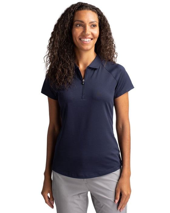 Cutter & Buck Women's Forge Stretch Short Sleeve Polo - Cutter & Buck