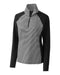 Cutter & Buck Women's Forge Tonal Stripe Stretch Half Zip Pullover - Cutter & Buck