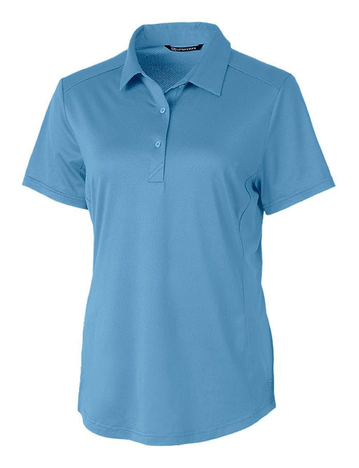 Cutter & Buck Womens Prospect Textured Stretch Short Sleeve Polo - Cutter & Buck