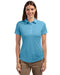 Cutter & Buck Womens Prospect Textured Stretch Short Sleeve Polo - Cutter & Buck