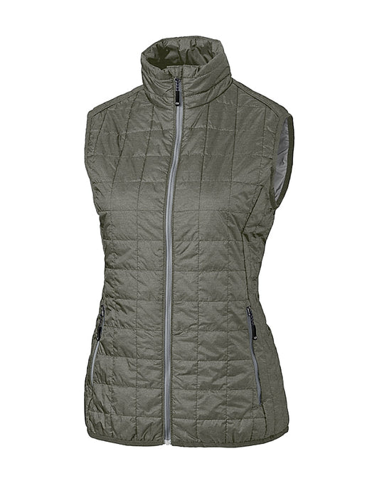 Cutter & Buck Women's Rainier PrimaLoft Eco Full Zip Vest - Cutter & Buck