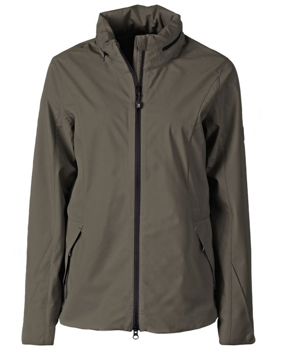 Cutter & Buck Women's Vapor Water Repellent Stretch Full Zip Rain Jacket - Cutter & Buck