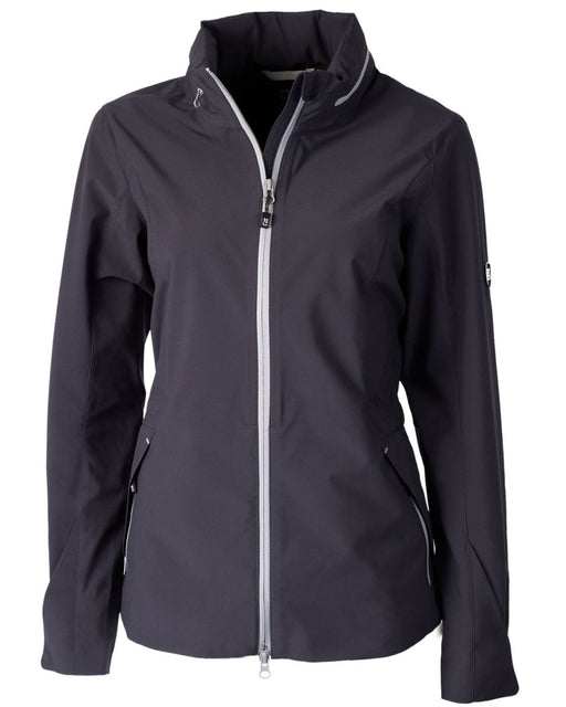 Cutter & Buck Women's Vapor Water Repellent Stretch Full Zip Rain Jacket - Cutter & Buck