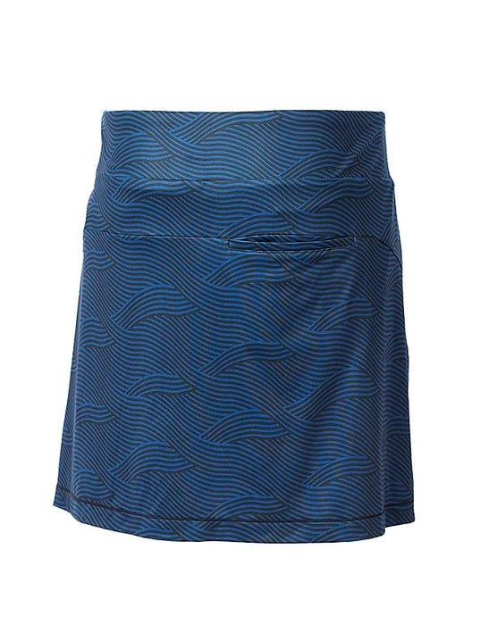 Cutter & Buck Women's Wave Print Pull On Skort - Cutter & Buck