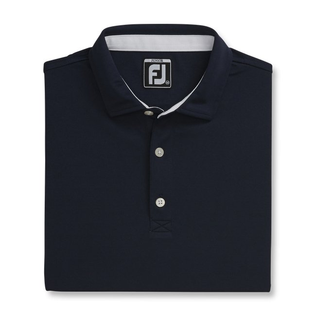 FootJoy Boy's SOLID PIQUE SELF NAVY - FootJoy