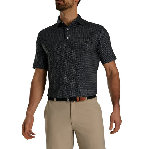 FootJoy Men's Dot Geo Print Lisle Self Collar - FootJoy