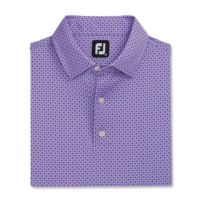 FootJoy Men's Dot Geo Print Lisle Self Collar - FootJoy