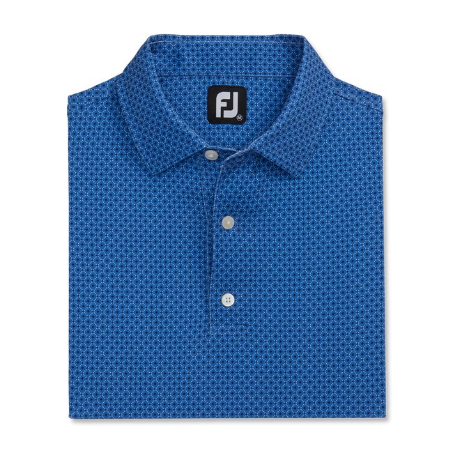 FootJoy Men's Dot Geo Print Lisle Self Collar - FootJoy