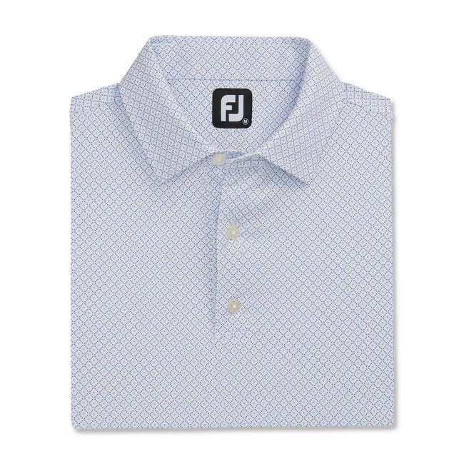 FootJoy Men's Dot Geo Print Lisle Self Collar - FootJoy