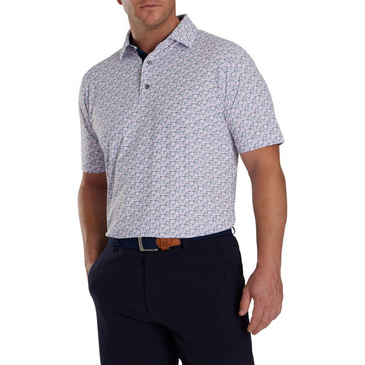 FootJoy Men's Golf Course Doodle Stretch Pique Self Collar - FootJoy