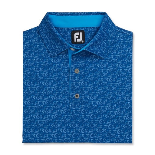 FootJoy Men's Golf Course Doodle Stretch Pique Self Collar - FootJoy