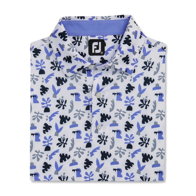 FootJoy Men's Jungle Leaves Lisle Self Collar - FootJoy