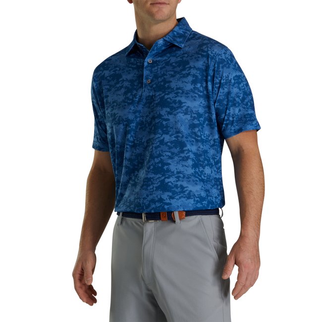 FootJoy Men's Lisle Cloud Camo Self Collar - FootJoy