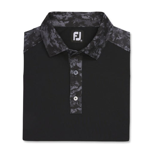 FootJoy Men's Lisle Cloud Camo Trim Self Collar - FootJoy