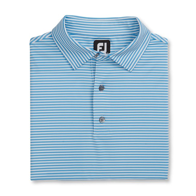 FootJoy Men's Lisle Feeder Stripe Self Collar - FootJoy