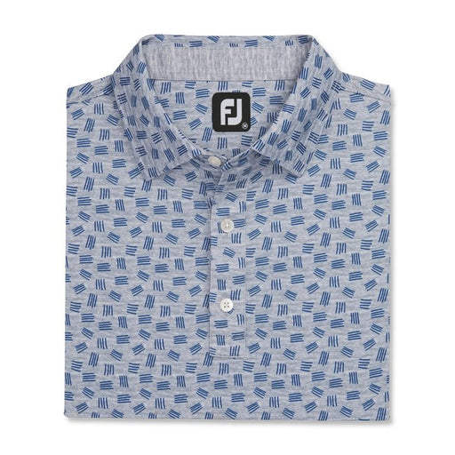 FootJoy Men's Lisle Sketched Print Self Collar - FootJoy