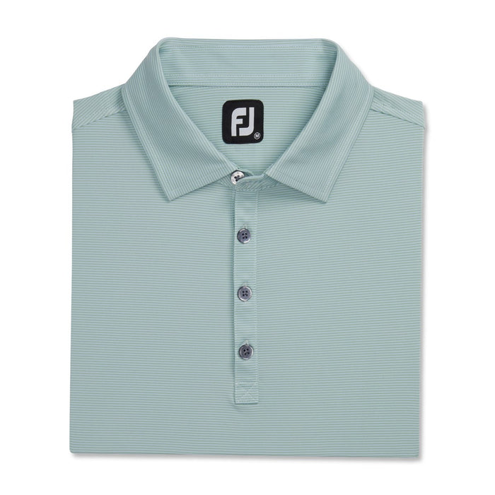 FootJoy Men's Micro Feeder Stripe Lisle Self Collar - FootJoy