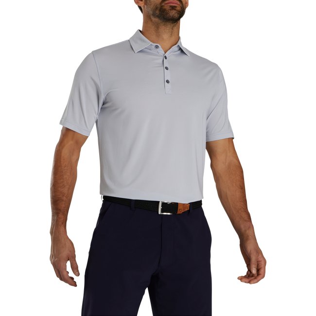 FootJoy Men's Micro Feeder Stripe Lisle Self Collar - FootJoy