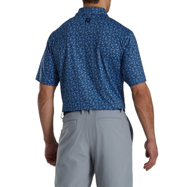 FootJoy Men's Painted Floral Lisle Self Collar - FootJoy