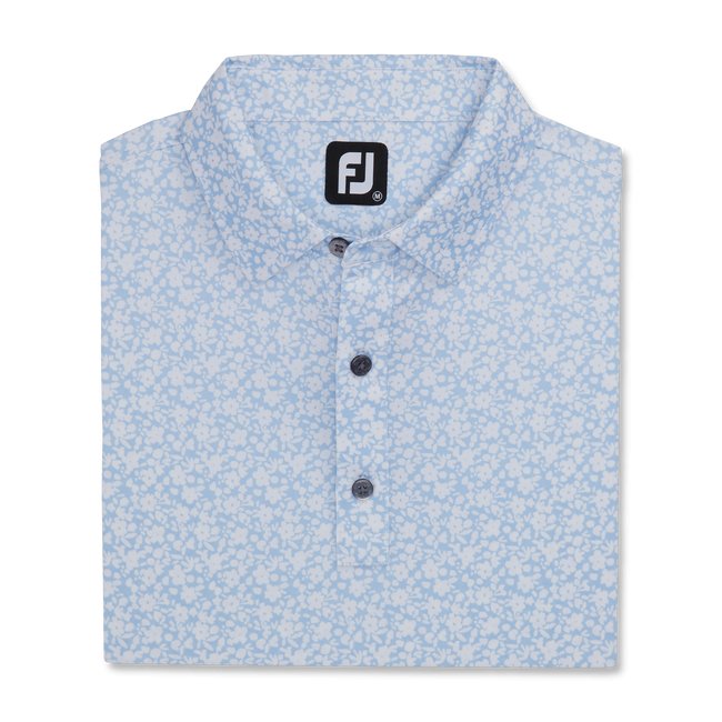 FootJoy Men's Painted Floral Lisle Self Collar - FootJoy