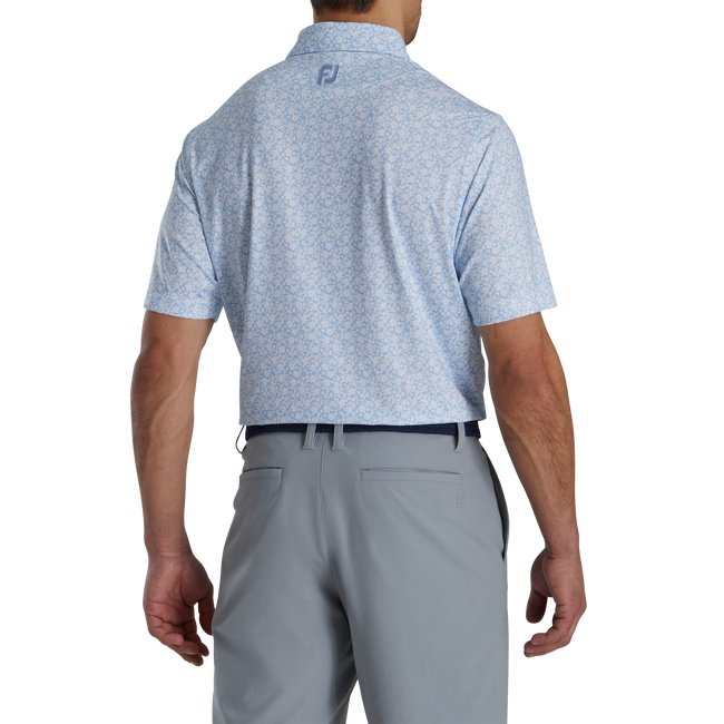 FootJoy Men's Painted Floral Lisle Self Collar - FootJoy