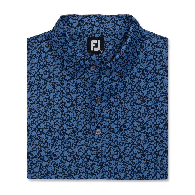 FootJoy Men's Painted Floral Lisle Self Collar - FootJoy