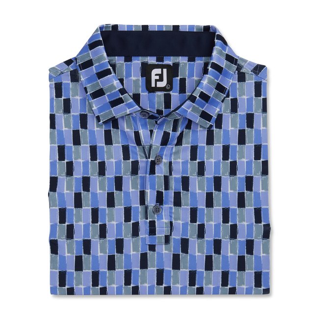 FootJoy Men's Painted Tile Lisle Self Collar - FootJoy