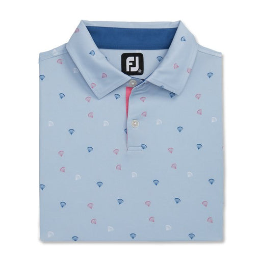 FootJoy Men's Parachute Print Lisle Self Collar - FootJoy