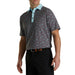 FootJoy Men's Pique Stretch Scattered Floral Self Collar - FootJoy