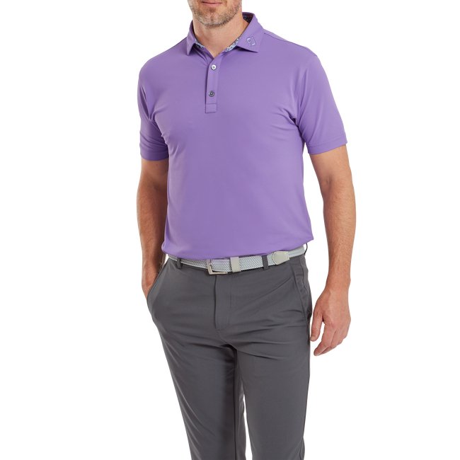 FootJoy Men's Primrose Trim Solid Lisle - FJ Tour Collar - FootJoy