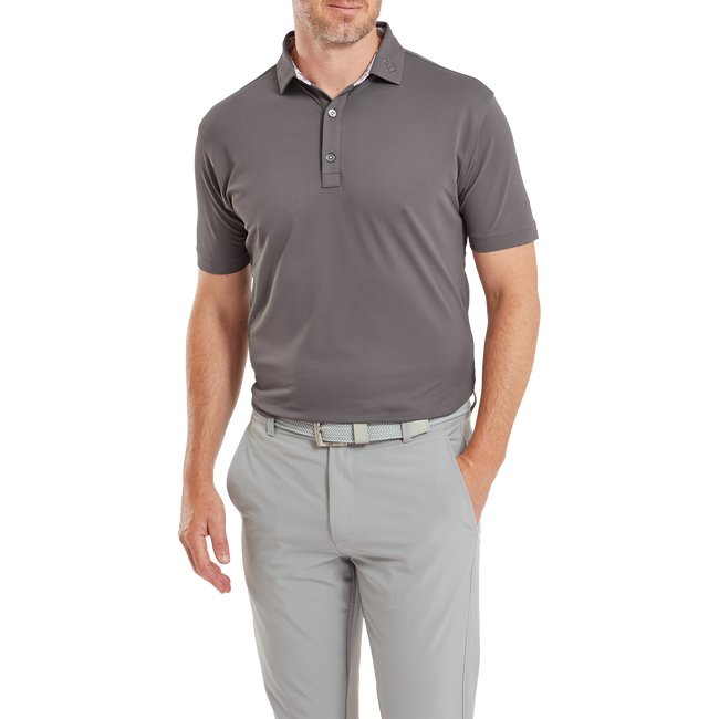 FootJoy Men's Primrose Trim Solid Lisle - FJ Tour Collar - FootJoy