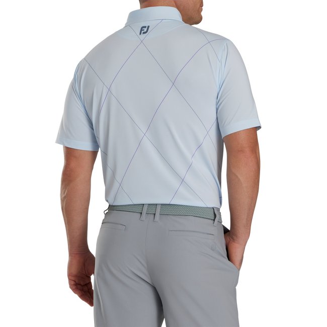 FootJoy Men's Raker Print Lisle Self Collar - FootJoy