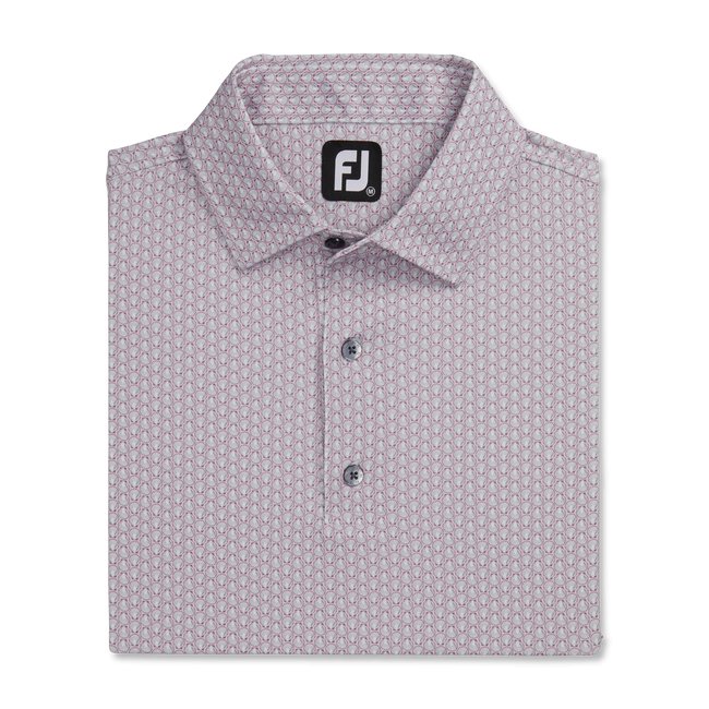 FootJoy Men's Scallop Shell Foulard Lisle Self Collar - FootJoy