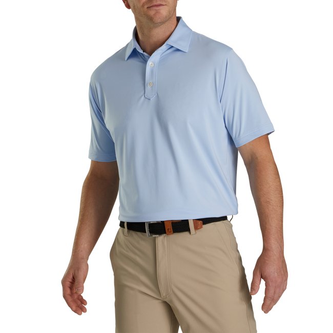 FootJoy Men's Solid Lisle Set On Placket - FootJoy