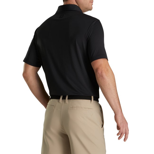 FootJoy Men's Solid Lisle Set On Placket - FootJoy