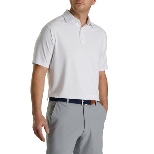 FootJoy Men's Solid Lisle Set On Placket - FootJoy