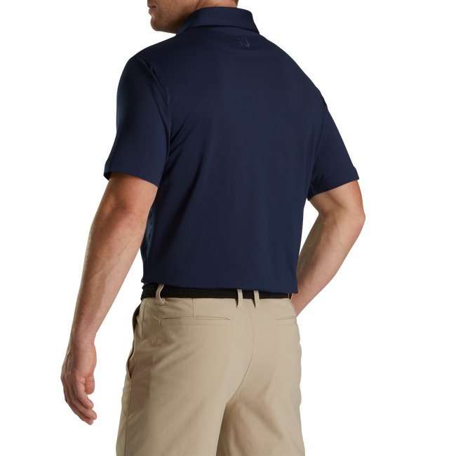 FootJoy Men's Solid Lisle Set On Placket - FootJoy