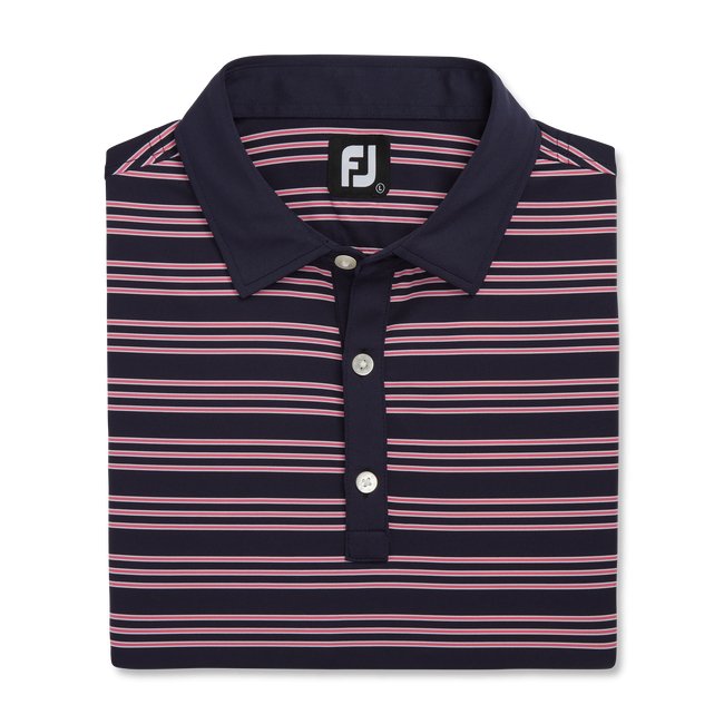 FootJoy Men's Trio Stripe Lisle Self Collar - FootJoy