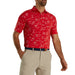 FootJoy Men's Tropic Golf Print Lisle Self Collar - FootJoy