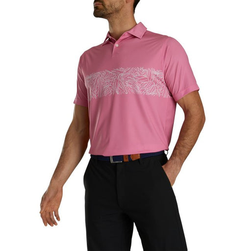 FootJoy Men's Tropical Chestband Lisle Self Collar - FootJoy